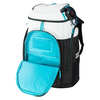 Превью  Рюкзак горнолыжный для вещей HEAD Rebels Racing L 90 L Black/White/Speed Blue (383035)